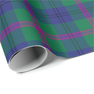 LAURIE Tartan – Der Clan Laurie Familien-Tartan Geschenkpapier