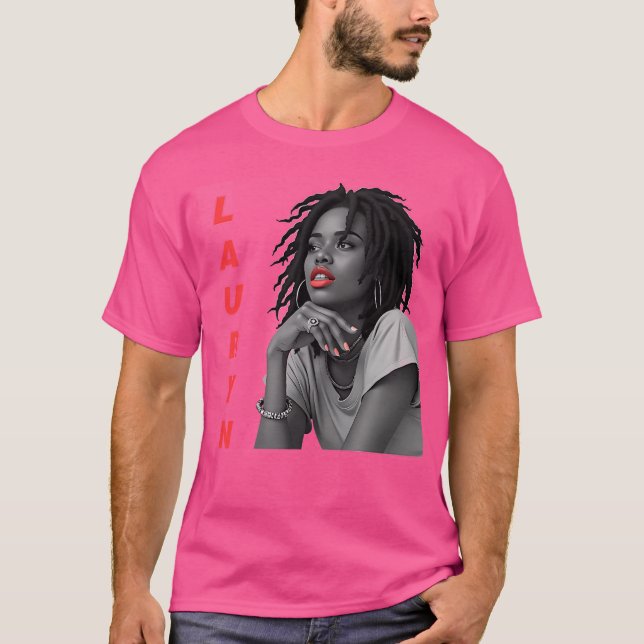 Lauryn Hill Singer T-Shirt (Vorderseite)
