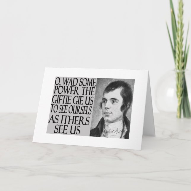 Laus-Zitat Karte (Vorderseite)