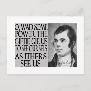 Laus-Zitat Postkarte