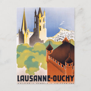 Lausanne Postkarte