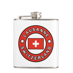 Lausanne Schweiz Flachmann