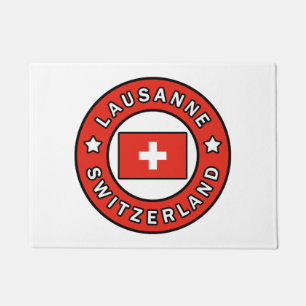 Lausanne Schweiz Fußmatte