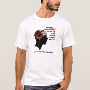 Laut dem Brain Funny Tshirt