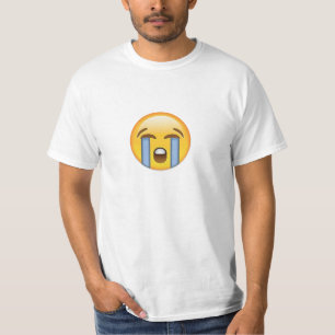 Laut schreiendes Gesicht Emoji T-Shirt