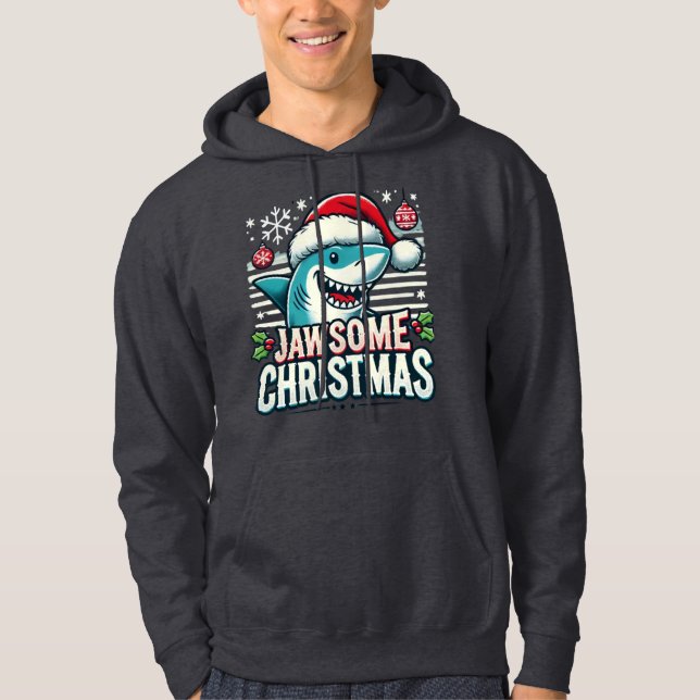laute Weihnachten Hoodie (Vorderseite)