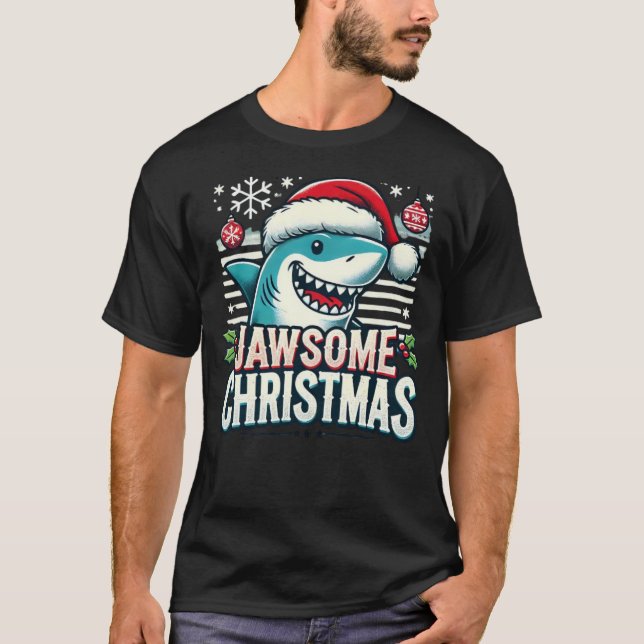 laute Weihnachten T-Shirt (Vorderseite)