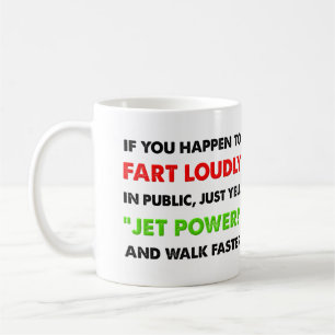 Lauter Furz-Jet-Power-lustige Tasse
