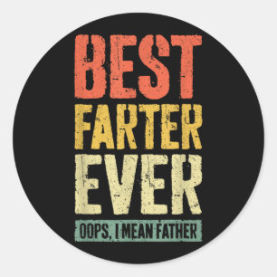 Lauter Krachmacher Oops Meint Vater Shirt Männer V Runder Aufkleber