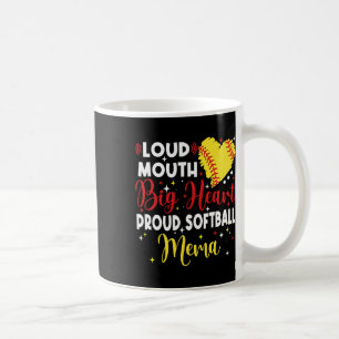 Lauter Mund Großes Herz Stolz Softll Mema Mutterta Kaffeetasse