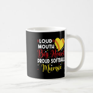 Lauter Mund Großes Herz Stolze Sanfte Mumsie Mutte Kaffeetasse