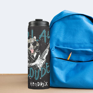 Lauter spielen   Rock 'n' Roll Punk Tiger Gitarre Thermosbecher
