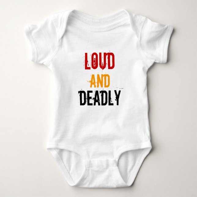 Lauter u. tödlicher Baby-u. KinderT - Shirt (Vorderseite)
