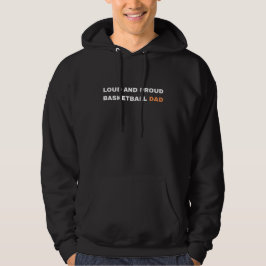 lauter und stolzer Basketballdame Hoodie