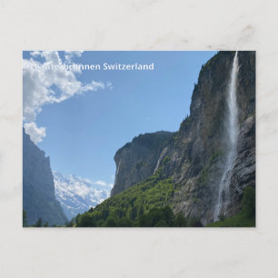 Lauterbrunnen Schweiz Foto Postkarte