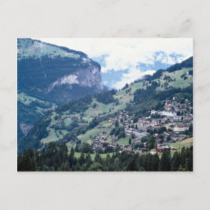 Lauterbrunnen, Schweiz Postkarte