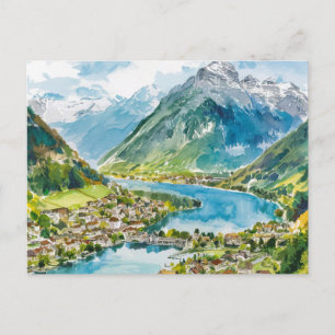 Lauterbrunnen Schweiz Postkarte