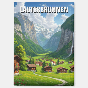 Lauterbrunnen Schweiz Reisen Magnet