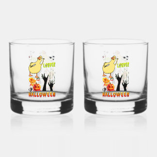 Lautere Barware Zerbrechender Boo Zombie Halloween Whiskyglas