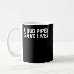 Lautes Auspuffrohr Rettet Leben Auto Mechaniker Bi Kaffeetasse