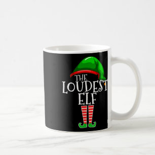 Lauteste Elf-Gruppe, passende Familie Weihnachten  Kaffeetasse
