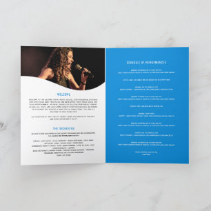 Lautmusikalische Erwägung Abend blaues Mikrofon Programm