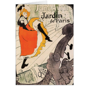 Lautrec: Jane Avril, Jardin de Paris