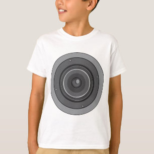 Lautsprecher Audio~ Subvention Woofer Musik T-Shirt