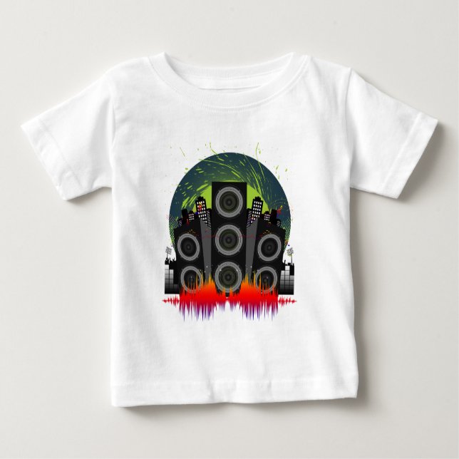 Lautsprecher Blast Baby T-shirt (Vorderseite)