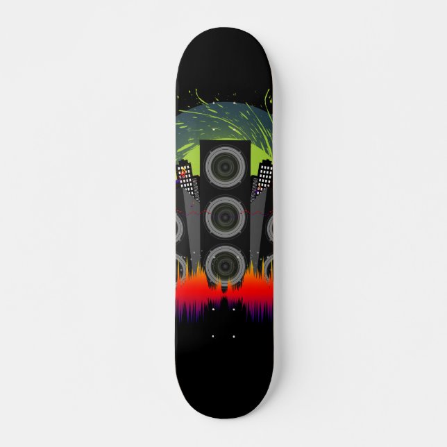 Lautsprecher Blast Skateboard (Vorne)