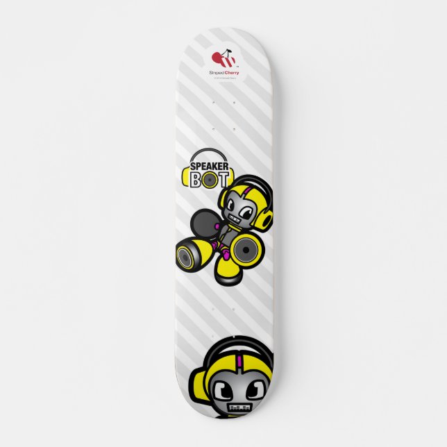 Lautsprecher-Bot - Skateboard Typ 3 (Vorne)