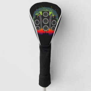 Lautsprecher-Knall Golf Headcover