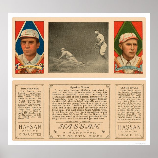Lautsprecher Scores Red Sox Baseball 1912 Poster (Vorne)