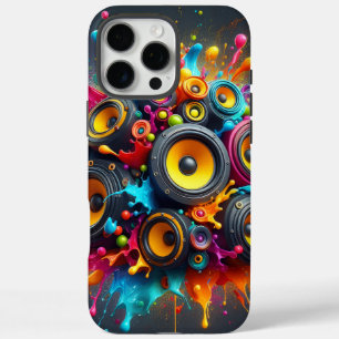 Lautsprecher-Spritzer iPhone 16 Pro Max Hülle