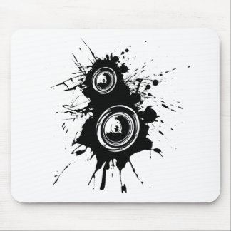 Lautsprecher-Spritzer Mousepad