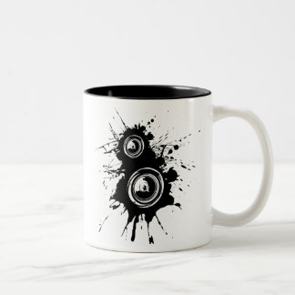 Lautsprecher-Spritzer Zweifarbige Tasse