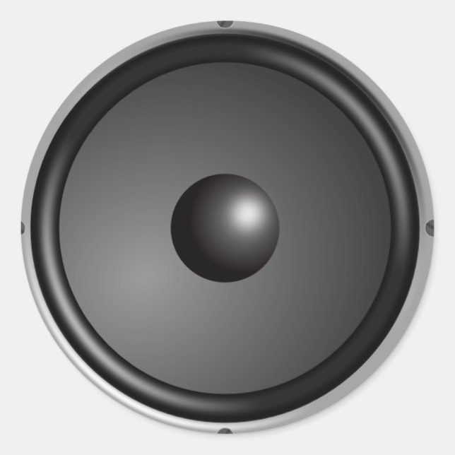 Lautsprecher Stickers (Vorderseite)