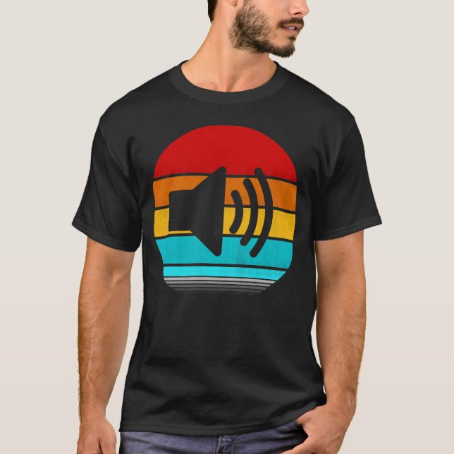 Lautsprecher T-Shirt (Vorderseite)
