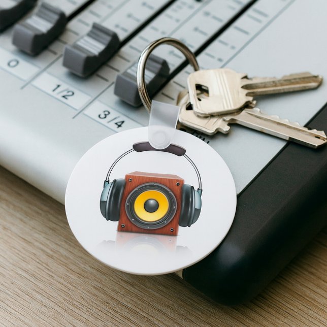 Lautsprecher und Kopfhörer Schlüsselanhänger (Von Creator hochgeladen)