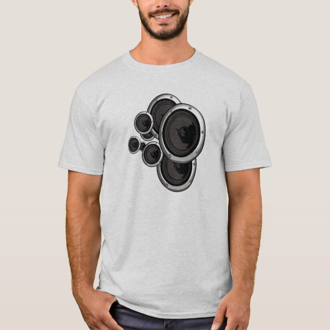 Lautsprecher-Wand T-Shirt (Vorderseite)