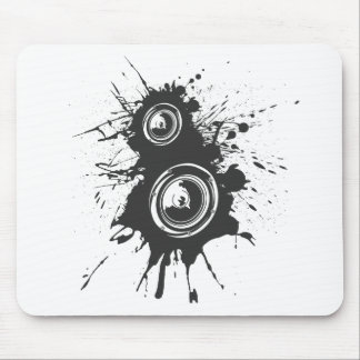 LautsprecherGraffiti - DJ-Musik-Disc-Jockey-Audio Mousepad