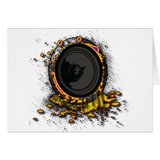 LautsprecherGraffiti - DJ-Musik-lautes Party-Mit