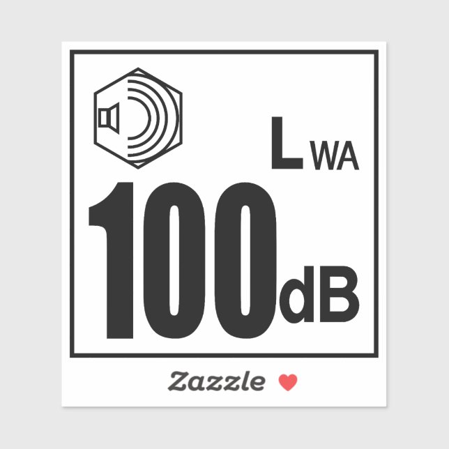 Lautstärke Aufkleber (Blatt)