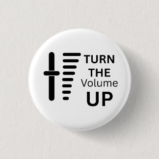 Lautstärke erhöhen Knopfanstecker Button