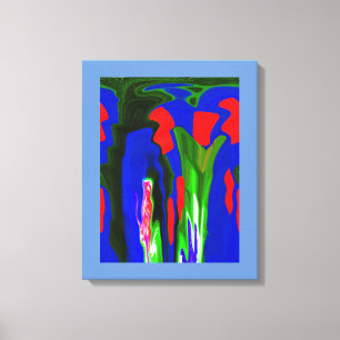 Lava Art Leinwanddruck