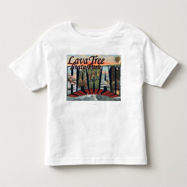Lava-Baum-Staats-Park, Hawaii Kleinkind T-shirt (Vorderseite)