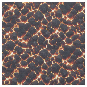 Lava Cracks 2 Stoff