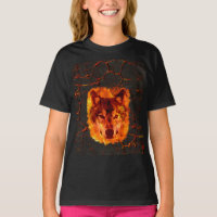 Lava-Feuer-Wolf
