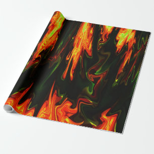 Lava Flames .... Geschenkpapier