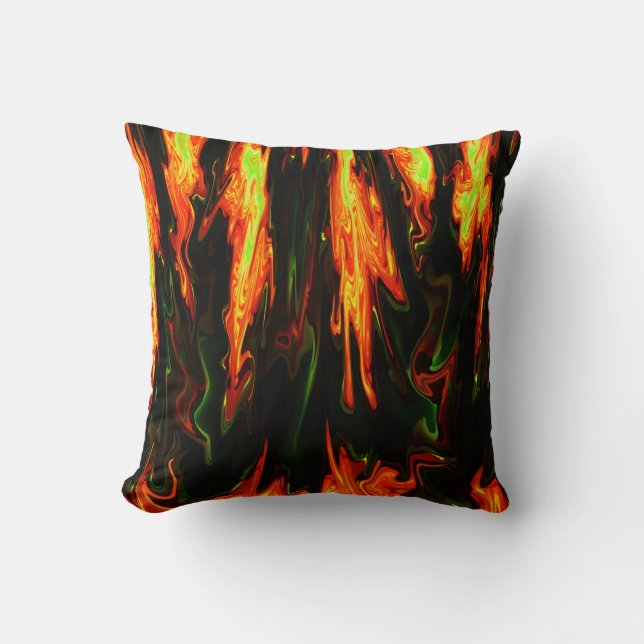 Lava Flames ... Kissen (Vorderseite)